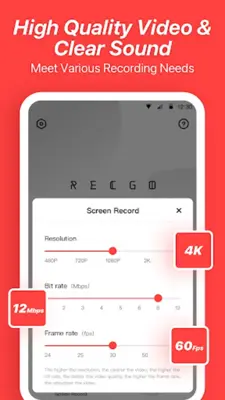 Screen Recorder-RECGO android App screenshot 2